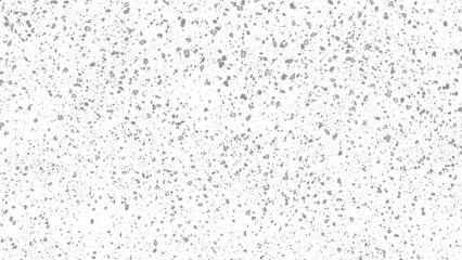 Snowfall. Winter heavy snowflakes. Overlay texture isolated  background PNG transparent