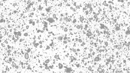 Snowfall. Winter heavy snowflakes. Overlay texture isolated  background PNG transparent