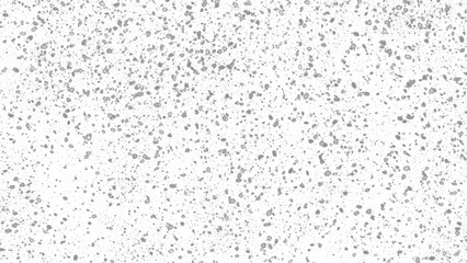 Snowfall. Winter heavy snowflakes. Overlay texture isolated  background PNG transparent