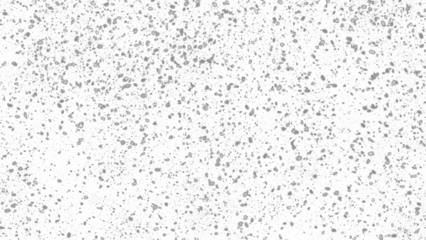 Snowfall. Winter heavy snowflakes. Overlay texture isolated  background PNG transparent