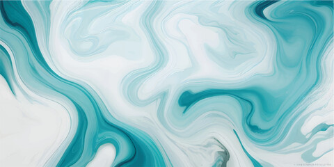 Abstract blue background with flowing liquid silk texture and soft wavy fabric design