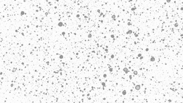 Snowfall. Winter heavy snowflakes. Overlay texture isolated  background PNG transparent