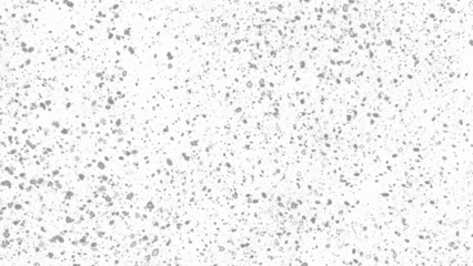 Snowfall. Winter heavy snowflakes. Overlay texture isolated  background PNG transparent