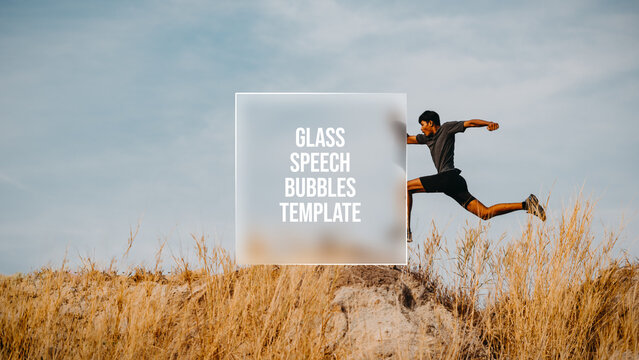 Glass Speech Bubble 6