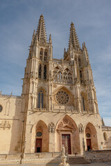 Obraz premium UNESCO World Heritage Burgos Cathedral (Burgos, Spain): Grand Spanish Gothic Landmark.