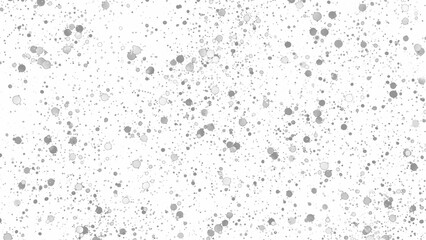 Snowfall. Winter heavy snowflakes. Overlay texture isolated  background PNG transparent