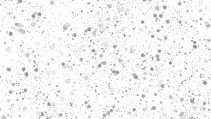 Snowfall. Winter heavy snowflakes. Overlay texture isolated  background PNG transparent
