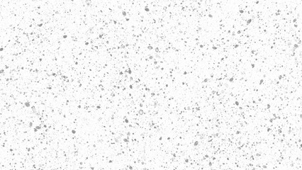 Snowfall. Winter heavy snowflakes. Overlay texture isolated  background PNG transparent