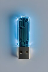 Glow-in-the-dark USB Flash Drive