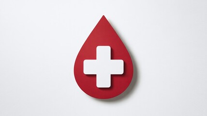 Donate blood and save lives with this graphic medical symbol for healthcare campaigns and public awareness initiatives around the world