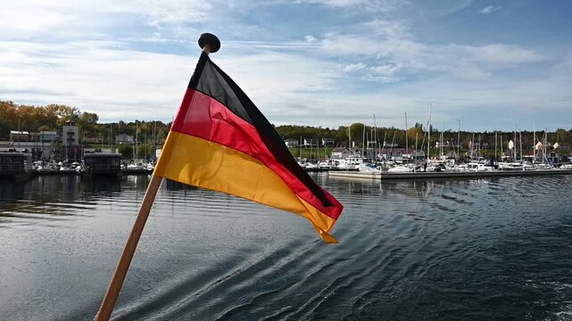 Schifffahrt auf dem Geiseltalsee