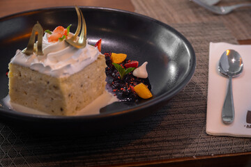 coclo tres leches dessert