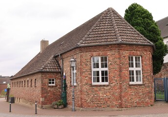 Blick in die Altstadt von Xanten am Niederrhein	