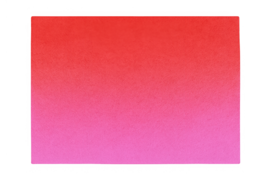 Textured paper background showing red and pink gradient with an ombre colorful effect, transparent