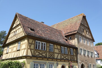 Fachwerkhäuser in Rothenburg ob der Tauber