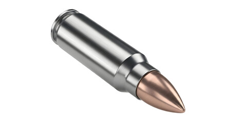 ammunition, ammo, metal bullet, firearm bullet, pistol bullet, PNG file.