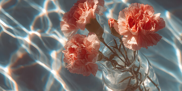 Ethereal Underwater Serenity: A Captivating Minimalist Conceptual Exploration of the Aquatic Realm