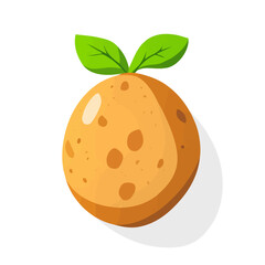 Minimal 2D vector illustration of Matoke in flat icon style on a plain white background.