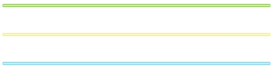 Bright Neon Line Decorative Border Effect Colorful Glowing