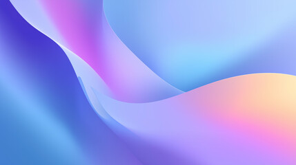 Abstract gradient background with soft blue, pink, and purple tones.