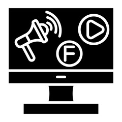 Social Media Marketing Vector Icon