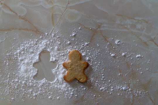 Christmas Cookie Flat Lay