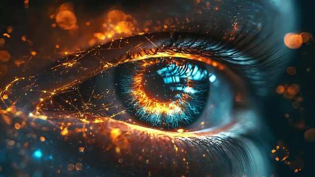 symbolic concept of third eye video