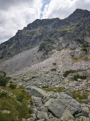 Landscape of Rila mountain near Yakoruda Lakes, Bulgaria