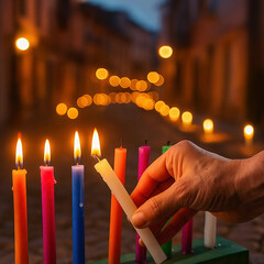 Day of the Little Candles in Colombia