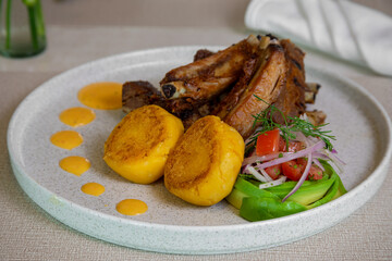 pork ribs with shrimp
