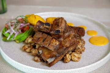 pork ribs with shrimp