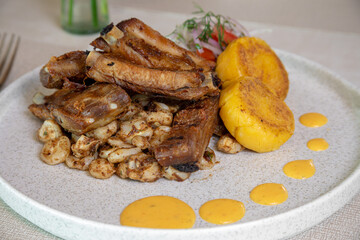 pork ribs with shrimp