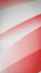 Fototapeta premium Bold and dynamic vertical abstract background with vibrant red and clean white diagonal gradient bands, featuring a modern noise texture for impact