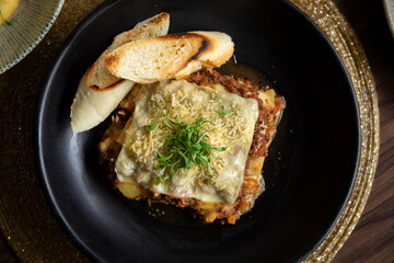 Bolognese lasagna