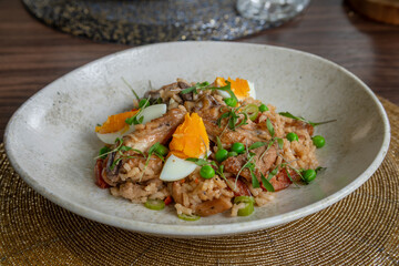variety of rice dishes