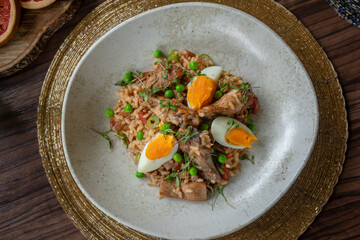 variety of rice dishes