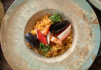 seafood risotto