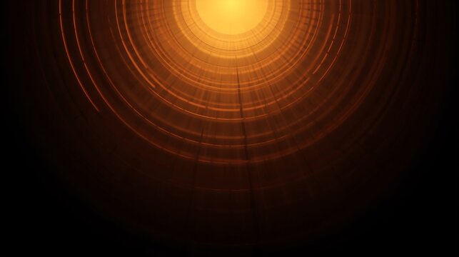 Abstract glowing light circular ray vector background with glowing colorful rays and circles. - Powered by Adobe