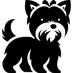 Yorkie Icon Vector