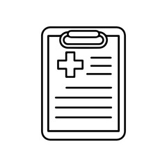 Medical Clipboard Icon