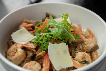 Rissoni with mushrooms