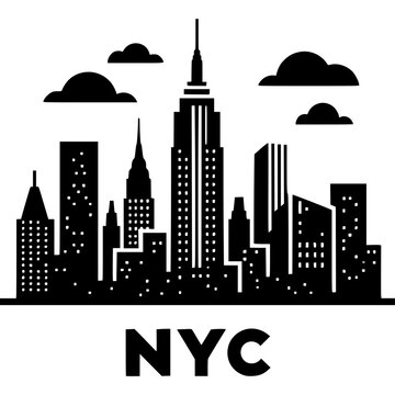 New York City Icon Vector