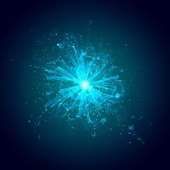 blue abstract background