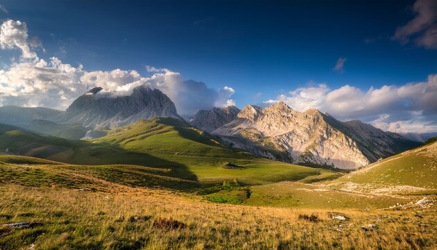 Abruzzo Gran Sasso Santo Stefano Di Sessanio Italy
