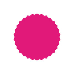 Sale sticker, price tag icon. Sale icon, sale price sticker symbol, star shape sticker icon.