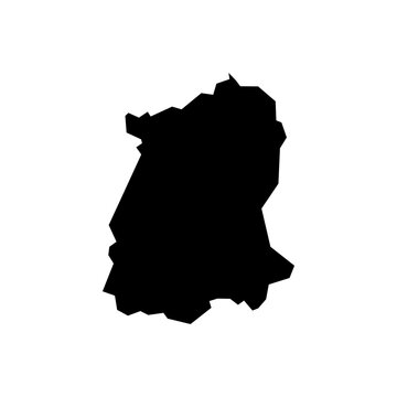 Sikkim (States and union territories of India, Federated states, Republic of India) map vector illustration, scribble sketch Sikkim state map