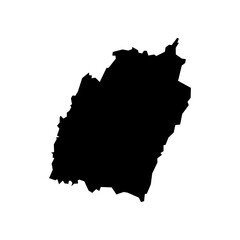 Manipur (States and union territories of India, Federated states, Republic of India) map vector illustration, scribble sketch Manipur state map