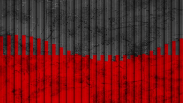 Grunge stone texture and striped sinusoidal wave effect geometric background. Seamless looping motion design. Video animation Ultra HD 4K 3840x2160