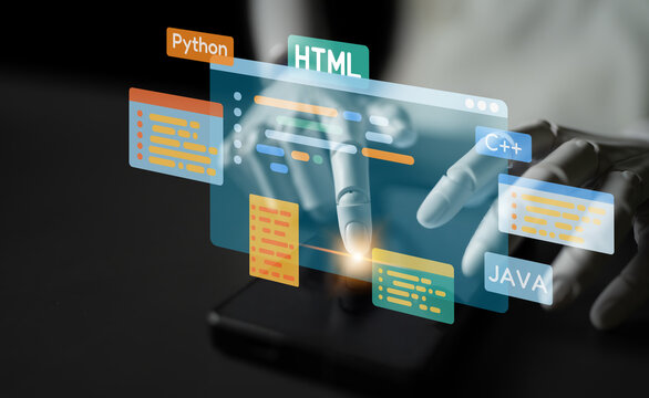 AI artificial intelligence assists software development through smart coding tools, virtual assistant debugging, and intelligent automation in digital product creation. Latch