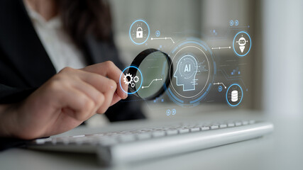 AI security and data ecosystem integrate ai, data, and security into one connected system for automation, protection, and efficient digital processes Latch